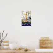 ヴィチェンツァItalyヴィンテージ旅行ポスター復元 ポスター (キッチン)