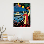 ヴィチーフランスヴィンテージ旅行 ポスター (キッチン)