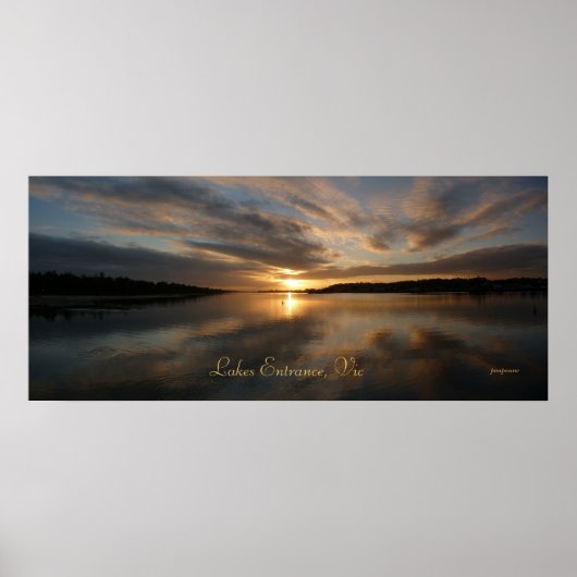 ヴィック湖口 ポスター (正面)