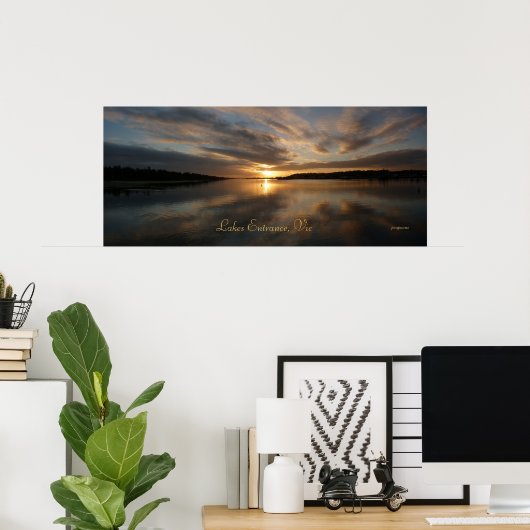 ヴィック湖口 ポスター (ホームオフィス)