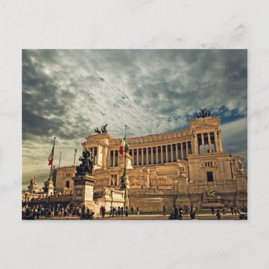 ヴィットリオ・エマニュエル記念碑 ポストカード (正面)