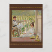 ヴィットリオ・コルコスによるポーチの午後 ポストカード (正面)