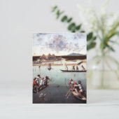 ヴィットーレカルパッチオ狩りオンザラグーン ポストカード (スタンド正面)