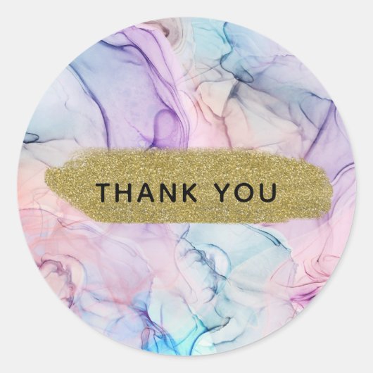 ヴィッピーEtherealパステルウォーターカラーインキーファンタジーグラム ラウンドシール (正面)