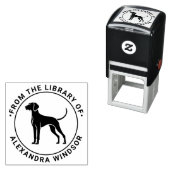 ヴィツラドッグスタンディングシルライブラリーの書籍名 セルフインキングスタンプ (インサイチュ)