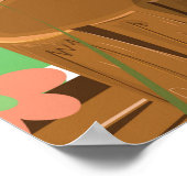 ヴィティレヴュ休暇の旅行ポスター。 ポスター (角)