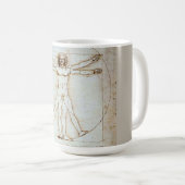 ヴィトルヴィアン・マンバイレオナルド・ダ・ヴィンチ・コーヒー・マグ コーヒーマグカップ (正面右)