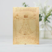 ヴィトルヴィアン・マンバイレオナルド・ダ・ヴィンチ サンキューカード (スタンド正面)