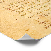 ヴィトルヴィアン・マンバイレオナルド・ダ・ヴィンチ ポスター (角)