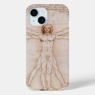 ヴィトルヴィアン・マンバイレオナルド・ダ・ヴィンチ iPhone 15ケース