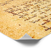 ヴィトルヴィアン・マン – レオナルド・ダ・ヴィンチ ポスター (角)