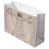 ヴィトルヴィアン・マン・ヴィトルヴィアン・マン、レオナルド・ダ・ヴィンチ ラージペーパーバッグ (裏面アングル)