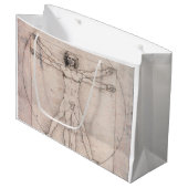 ヴィトルヴィアン・マン・ヴィトルヴィアン・マン、レオナルド・ダ・ヴィンチ ラージペーパーバッグ (正面アングル)