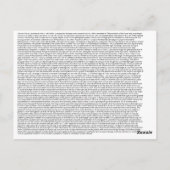 ヴィトルヴィアン・マン、c 1490、レオナルド・ダ・ヴィンチ・ハガキ ポストカード (裏面)