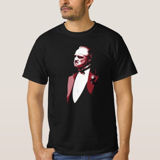 ヴィト・コルレオーネ Tシャツ (正面)