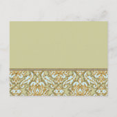 ヴィナッツジティファニーオングレー結婚式招待状 インビテーションポストカード (裏面)