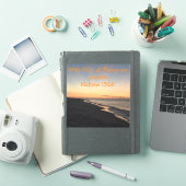 ヴィナルステッカー神と共に、すべてのものはポストバイブルである。 シール (iPadカバー)