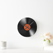 ヴィニレレコード ラウンド壁時計 (ホーム)