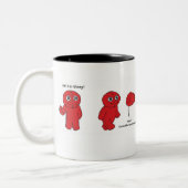 ヴィニーブードゥーマグ ツートーンマグカップ (左)