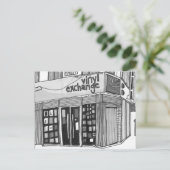 ヴィニールエクスチェンジ マンチェスター ポストカード (スタンド正面)