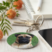 ヴィニー・ザ・ブルマスティフ・キーチェーン キーホルダー (側面)