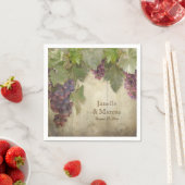 ヴィネエレガントヤ素朴ードワイナリー秋披露宴 スタンダードカクテルナプキン (インサイチュ)