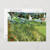 ヴィネヤーズとビューオブアルルヴァンゴッホファインアート ポストカード (正面/裏面)