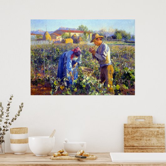 ヴィネヤードエリンダニエルソン – ガンボギ1898 ポスター (キッチン)