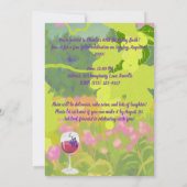 ヴィネヤードエレガンス誕生日 招待状 (裏面)