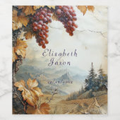 ヴィネヤードカントリーイタリアンサイドワイナリー ワインラベル (シングルラベル)