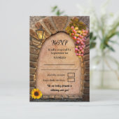 ヴィネヤードクラシックワイナリーイタリアン結婚ズ 出欠カード (スタンド正面)