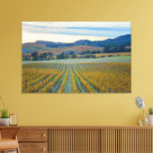 ヴィネヤードサンセット キャンバスプリント (インサイチュ (リビング))