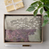 ヴィネヤードシャトーフランスのブドウのスクリプトエフェメラ 薄葉紙 (ギフト)