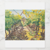 ヴィネヤードシーンワインラベル ワインラベル (シングルラベル)