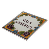 ヴィネヤードブカスタムルーズプレートプラーク タイル (側面)