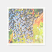 ヴィネヤードブドウ紙 スタンダードカクテルナプキン (正面)