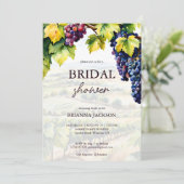 ヴィネヤードワイナリーサマーガーデンブライダルシャワー 招待状 (スタンド正面)