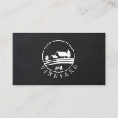 ヴィネヤードワイナリーロゴ 名刺 (正面)