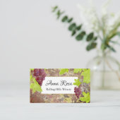 *~*ヴィネヤードワイナリーワインセラー 名刺 (スタンド正面)