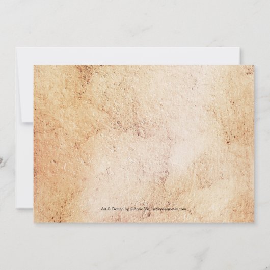 ヴィネヤードワイナリーワインリハーサルディナー招待状 招待状 (裏面)