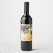 ヴィネヤードワイナリー結婚ズグレープヴィネス ワインラベル (正面)