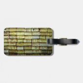 ヴィネヤードワインコルクコラージュ ラゲッジタグ (裏面横)