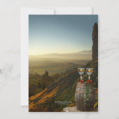 ヴィネヤードワインテーマリハーサルディナー招待状 招待状 (裏面)