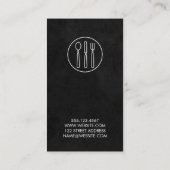 ヴィネヤードワインラックスブラックシルバーウェア 名刺 (裏面)