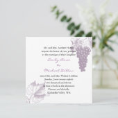 ヴィネヤード結婚式招待状 招待状 (スタンド正面)