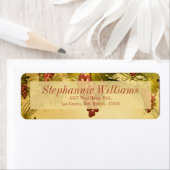 ヴィネヤール結婚ズ差出人住所ラベル ラベル (インサイチュ)