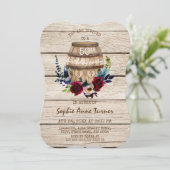 ヴィネリーフローラワインバレル50thバースデーパーティー 招待状 (スタンド正面)