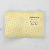 ヴィネージイースターカー子供へド シーズンカード (内部)