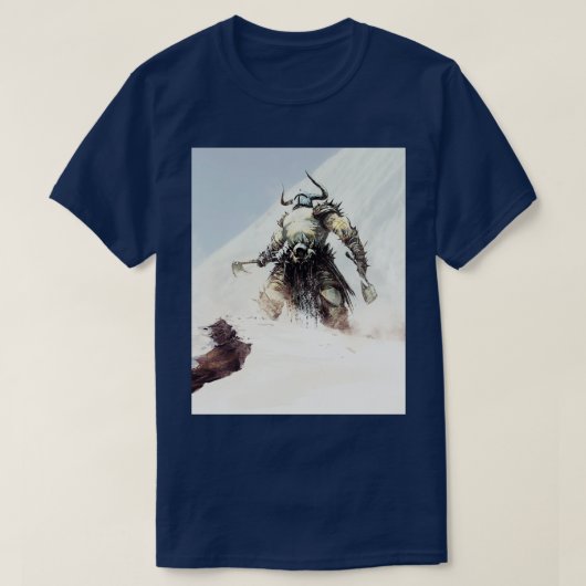 ヴィネージバイキング時代アートとマーチ26 Tシャツ (デザイン正面)