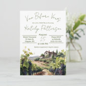 ヴィノウィーブウズヴィネヤードブライダルシャワー 招待状 (スタンド正面)